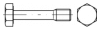 mit dünnem Schaft (DIN 7964 Sechskantschrauben mit dünnem Schaft)
