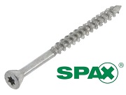 SPAX MF für Massivholzfußböden, kleiner Fräskopf, Teilgewinde, Torx