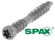 SPAX D Terrassenschrauben, Zylinderkopf, Fixiergewinde, TORX