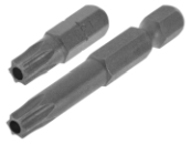 Sicherheits-Bit-Einsatz 1/4" Innensechsrund mit Bohrung TX-PIN 